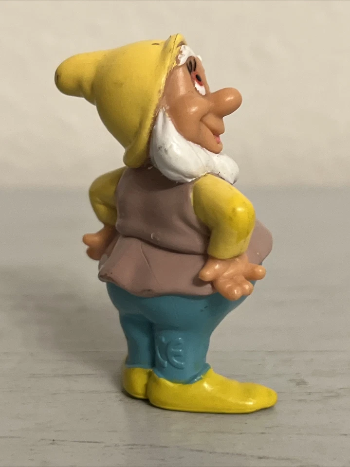 "Figura de acción de juguete de 2"" Happy Seven Dwarfs Disney de colección (1993)" Foto 3 de 4