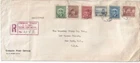 Canada 1942 George VI (1C AND 2C) Registered FDC typed Ottawa cancel Fair