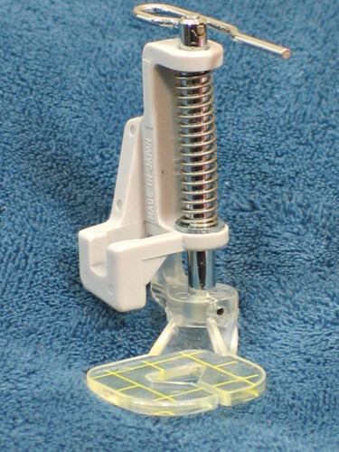 Husqvarna Viking Free Motion Sewing  Clear Guide  Spring Presser Foot 4126137-45 - Picture 1 of 11