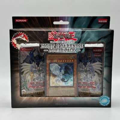 (701027) Yugioh Light & Darkness Power Pack (DR4) - Factory Sealed Box RARE