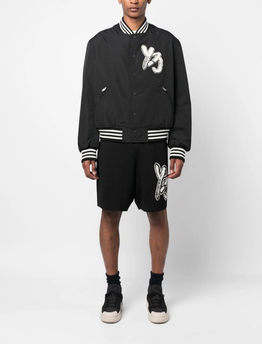 【Y-3】Graphic Knit Shorts Black / White Y-3 GFX Knit Shorts | TNT - The New Trend | Shop Luxury