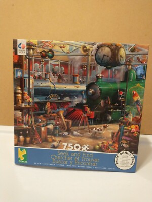 Seek and Find Train Station 750 pc puzzle