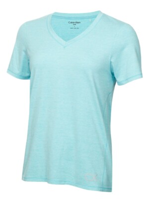 Calvin Klein Golf Damen Relax T-Shirt, Farbe: Opal Marl