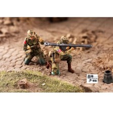 Homemade 1/72 U.S. Army Anti-tank Team 2-Person Finished Painted Model Ornament