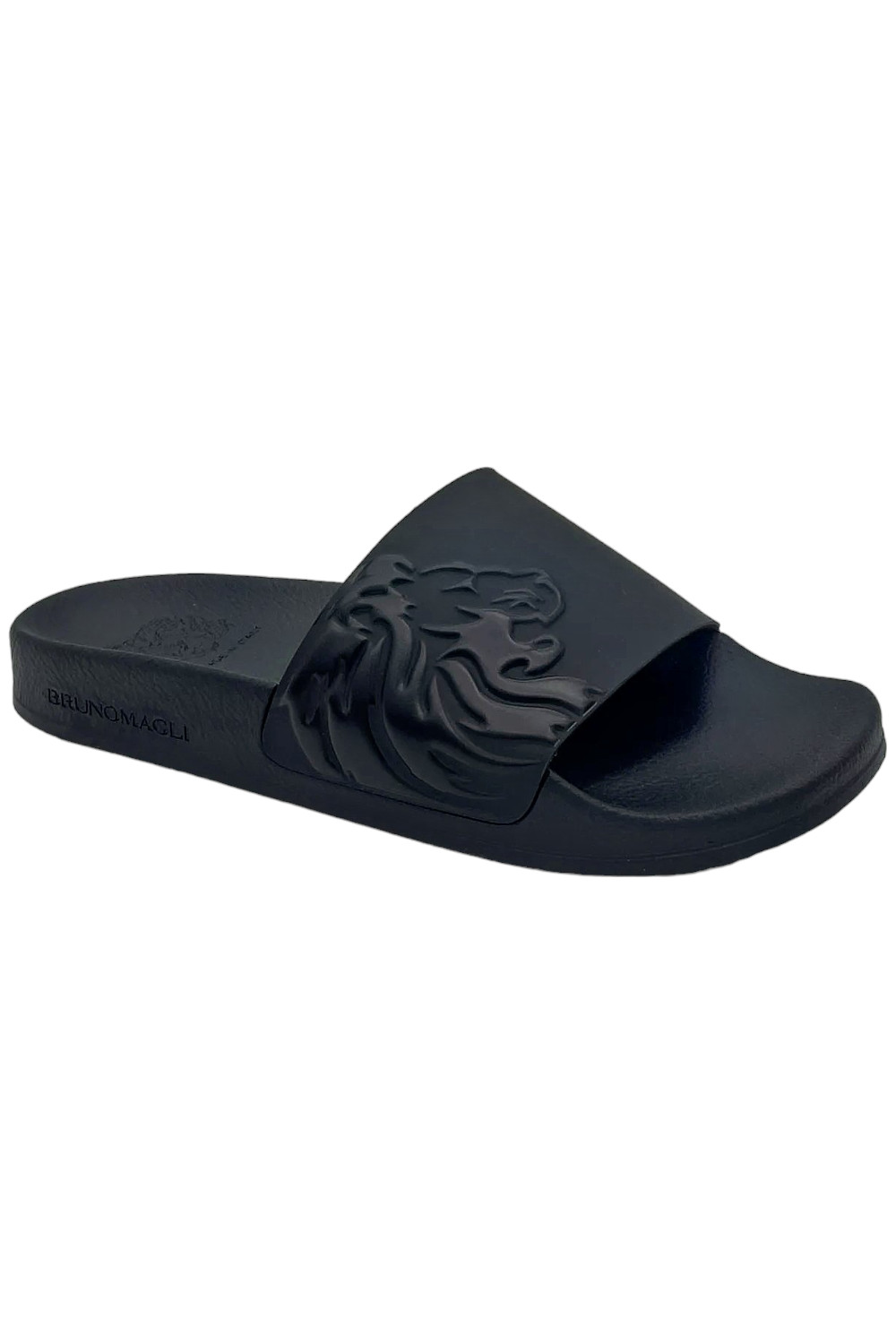 Мужские сандалии Bruno Magli Messe черного цвета 8190₽