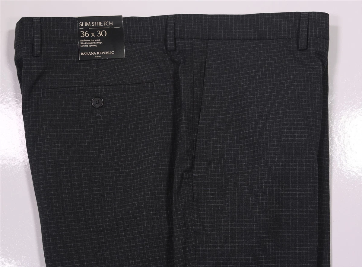 Banana republic checkered pants sale
