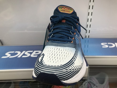 Asics Gel Nimbus 21 SHINE Blue White Men Running Shoes Sneaker 1011A714-100  | eBay