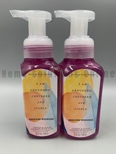 Bath Body Works Endless Weekend Gentle Clean Foaming Hand Soap S/2 9130B