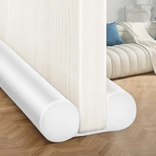 Large Door Draft Stopper for Cold Air Blocker, 36 Inch Adjustable to 30 32 34 In