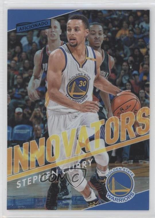 2016-17 Panini Aficionado Innovators Stephen Curry #4 3h1