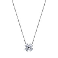 Pandora Schmuck Silber-Kette FüR Damen Funkelnder GlüCksklee 394502C01