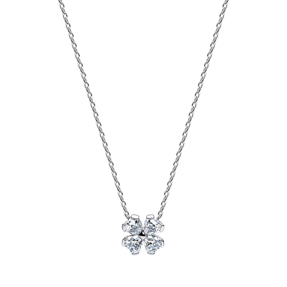 PANDORA TIMELESS Halskette Kleeblatt Zirkonia 394502C01-45