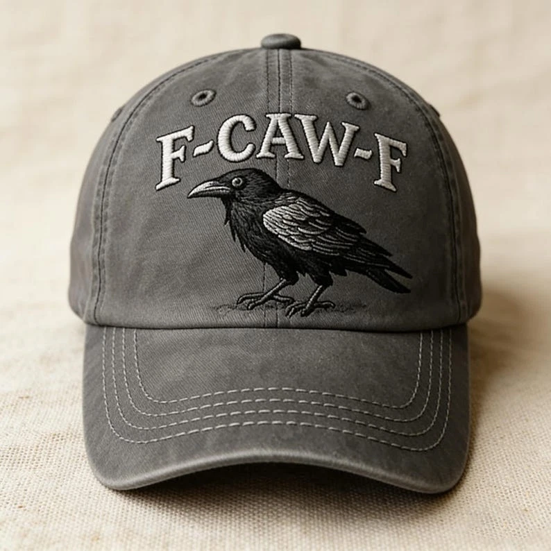 F CAW F Embroidery Cap, Funny Cap