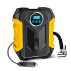 CARSUN 150PSI 12V Digital Tire Inflator Air Compressor LED Light 3M Cord Pump