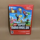 New Super Mario Bros. Wii (Nintendo Wii, 2009) CIB Complete with Manual