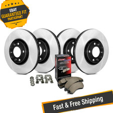 Stoptech Preferred Plain Front Rear Brake Kit For 15-17 Volkswagen Gti