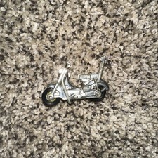 Vintage 3" Vespa Lambretta Plastic Toy Scooter - Hong Kong