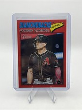 2026 Topps Heritage - Corbin Carroll #383 Red Border