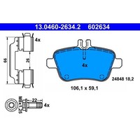 ATE 13.0460-2634.2 Bremsbelagsatz FüR Mercedes Benz CLA GLA Klasse C117 X117