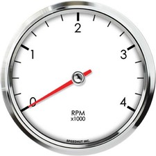 Speedhut L45-tc1-leg 4-12 Tachometer 4k Rpm Dash Mount
