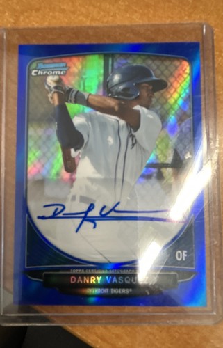 2013 Bowman Chrome - Prospects Autographs Danry Vasquez #BCA-DV /150