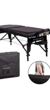 Best Massage Table, Portable Bed, Two Fold, Adjustable Height, Carrying Case