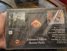 LOTR Middle-Earth: The Wizards Booster Box Sealed Limited 1st Print