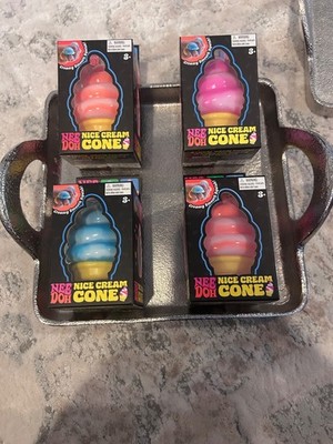 needoh nice cream cone set of 4