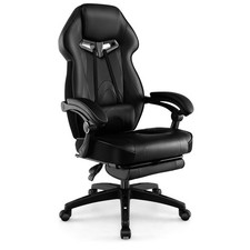 Ergonomic Gaming Chair Adjustable E-Sports Racing Style Chair w/ Padded Headrest