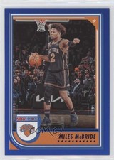 2022-23 Panini NBA Hoops Blue Miles McBride #27 0ys7