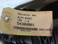 Radiateur Alfa Romeo 2000