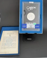 1882-CC MS65 CAC GSA Hoard Morgan Silver Dollar NGC Certified Gem with Box/COA
