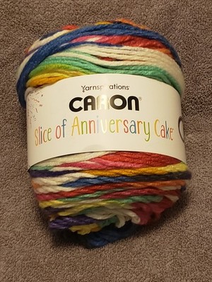 *NEW* Caron Slice Of Anniversary Cake In Prismatic