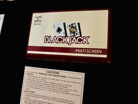 Nintendo Game&Watch BLACKJACK black jack electronic cards classic toy game
