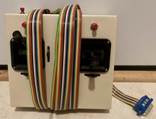 Vintage Dave Brown RC Flight Sim Dual Joysticks for Analog PC Port