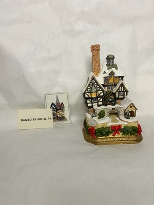 Signed David Winter Cottage ''The Scrooge Family Home'' 1993 Dickens Christmas