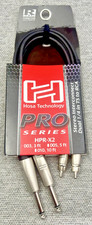 Hosa Technology Pro Series HPR-X2 Stereo Interconnect Dual 1/4in TS to RCA