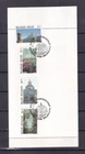 [AG7465] Belgium N°2340/2343 Architecture Mailfolder COB FDC € 11,00 SUPERB