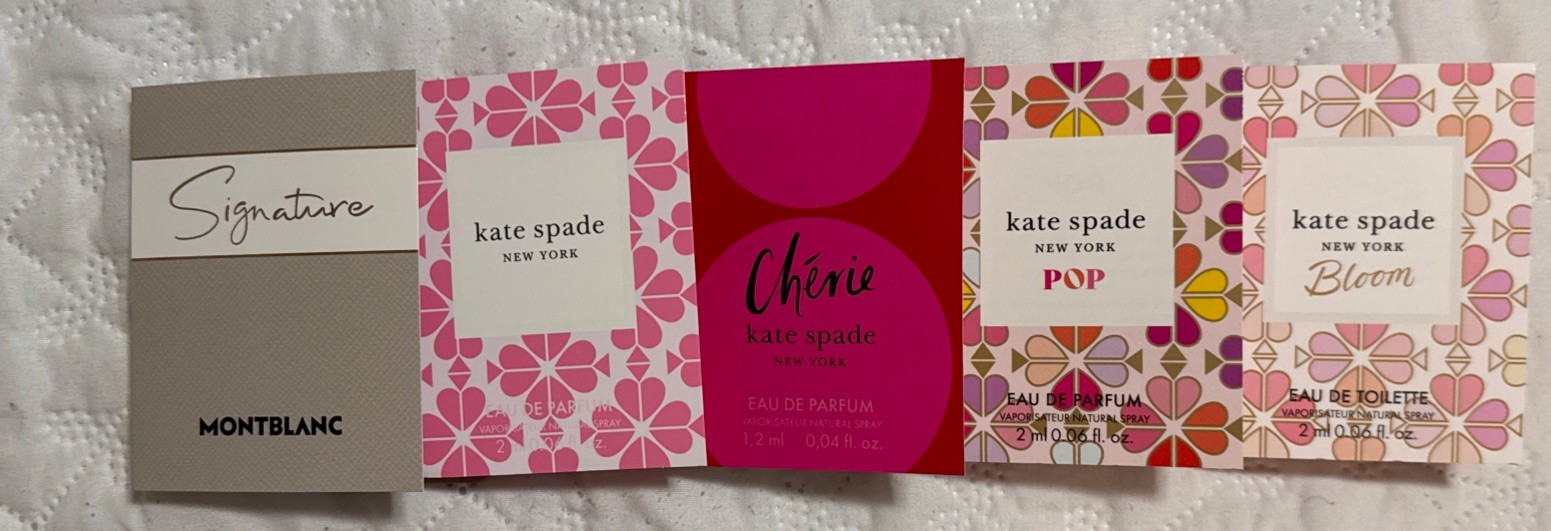 16 Women Designer Fragrance  Sample Vial Jimmy Choo, Coach, Kate spade montblanc thumbnail 3