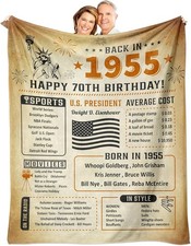 70th Birthday Gifts for Women/Men/Mom/Dad 70 Year Old Birthday Gift for Men G