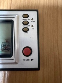 Nintendo Fire Game & Watch PP-27 wide screen type retro game Vintage Japan Used