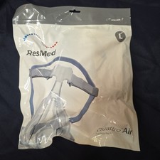 Genuine ResMed Quattro Air Full Face Headgear – Large Size 62703 New Sealed Genuine ResMed Quattro Air Full Face Headgear – Large Size 62703 New Sealed - Image 1