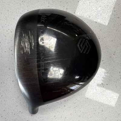 Stix Stainless Steel Golf Club Head 16° Loft Black Finish head only 