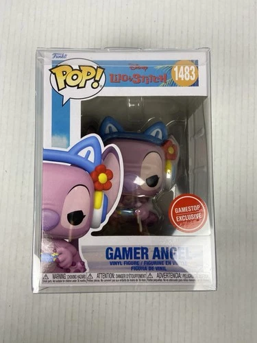 Funko Pop Gamer Angel #1483 Lilo & Stitch GameStop Exclusive Disney Vinyl Figure