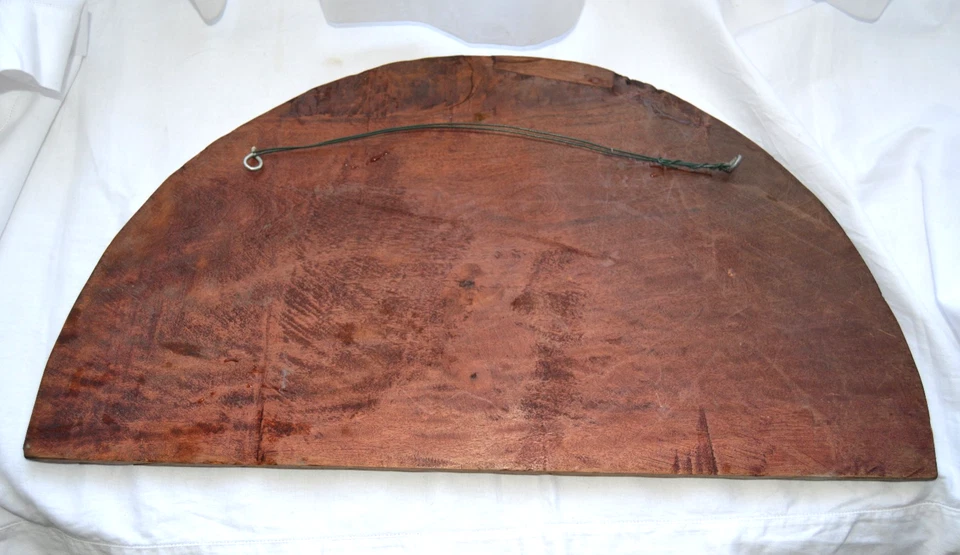 LARGE INDIAN CARVED WOOD TEMPLE CARVING VINTAGE LARGE WALL HANGING DOOR ARCH - Image 3 of 4