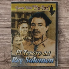 El Tesoro del Rey Salomon DVD German Valdez "Tin-Tan" NEW SEALED Spanish