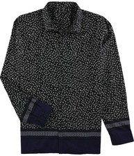 I.N.C Mens Multi Print Button Up Shirt