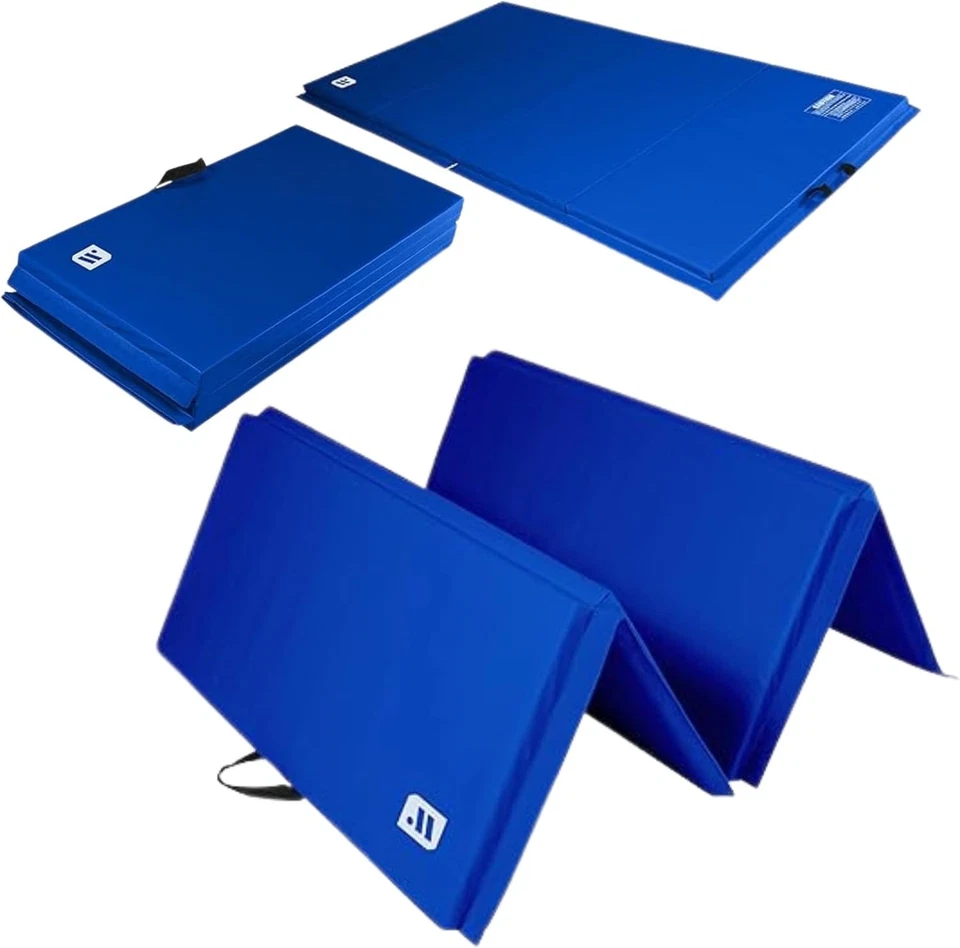 All Purpose Fitness Mat - 4x8 ft - Yoga, Pilates - Image 3 of 4