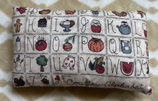 Unbranded Country Alphabet Decorative Pillow 7.5  X 4.5  