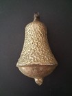 Antique German Glass Rose On A Bell Ornament — photo 3